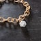 Natural Stone Faceted Ball Charm by Bead Landing™